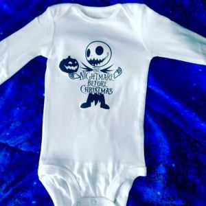 Nightmare before Christmas onesie